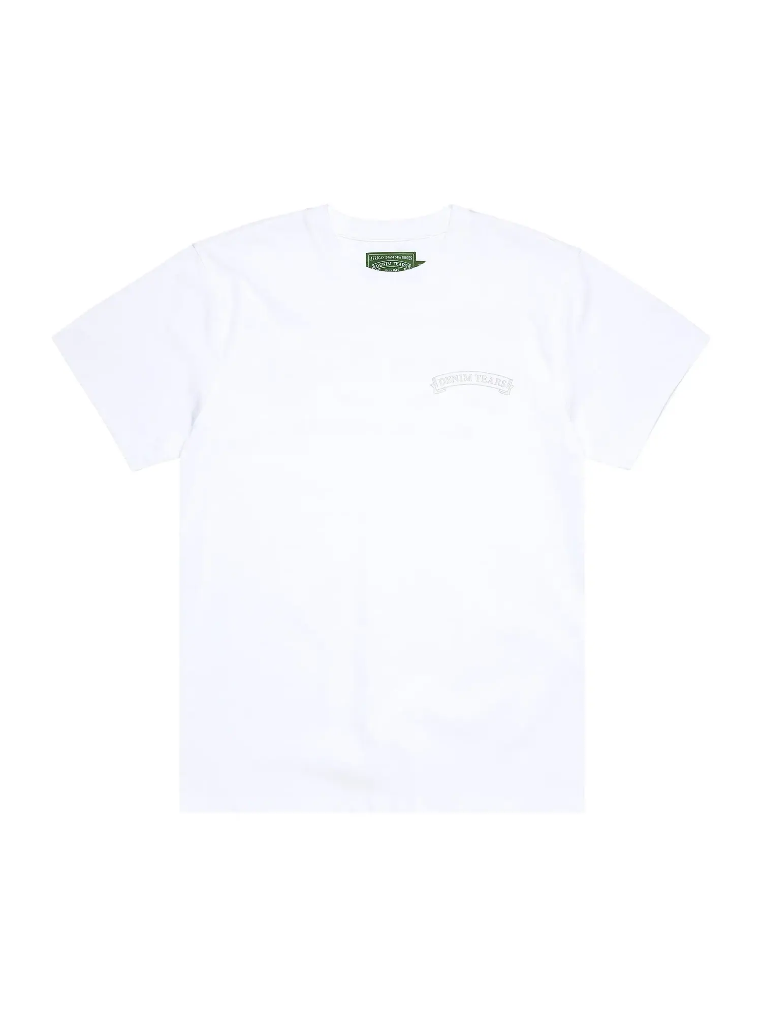 Футболка Denim Tears Adg Banner Tee — изображение 1 из 2, белый