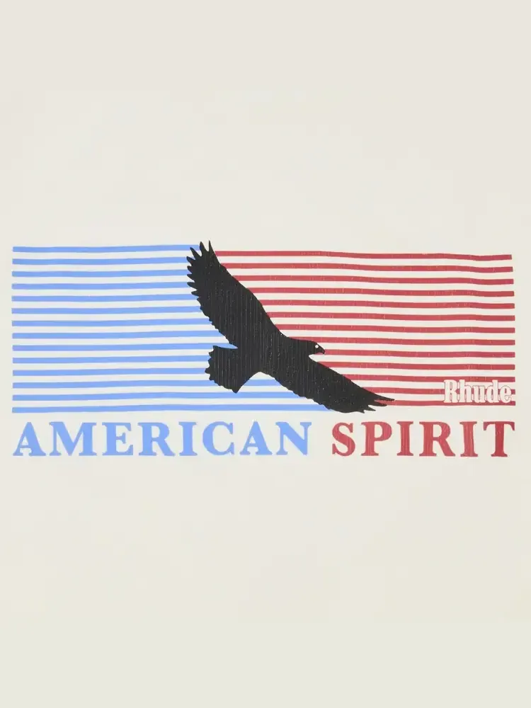 Футболка Rhude Spirit Eagle Tee — изображение 3 из 3, белый
