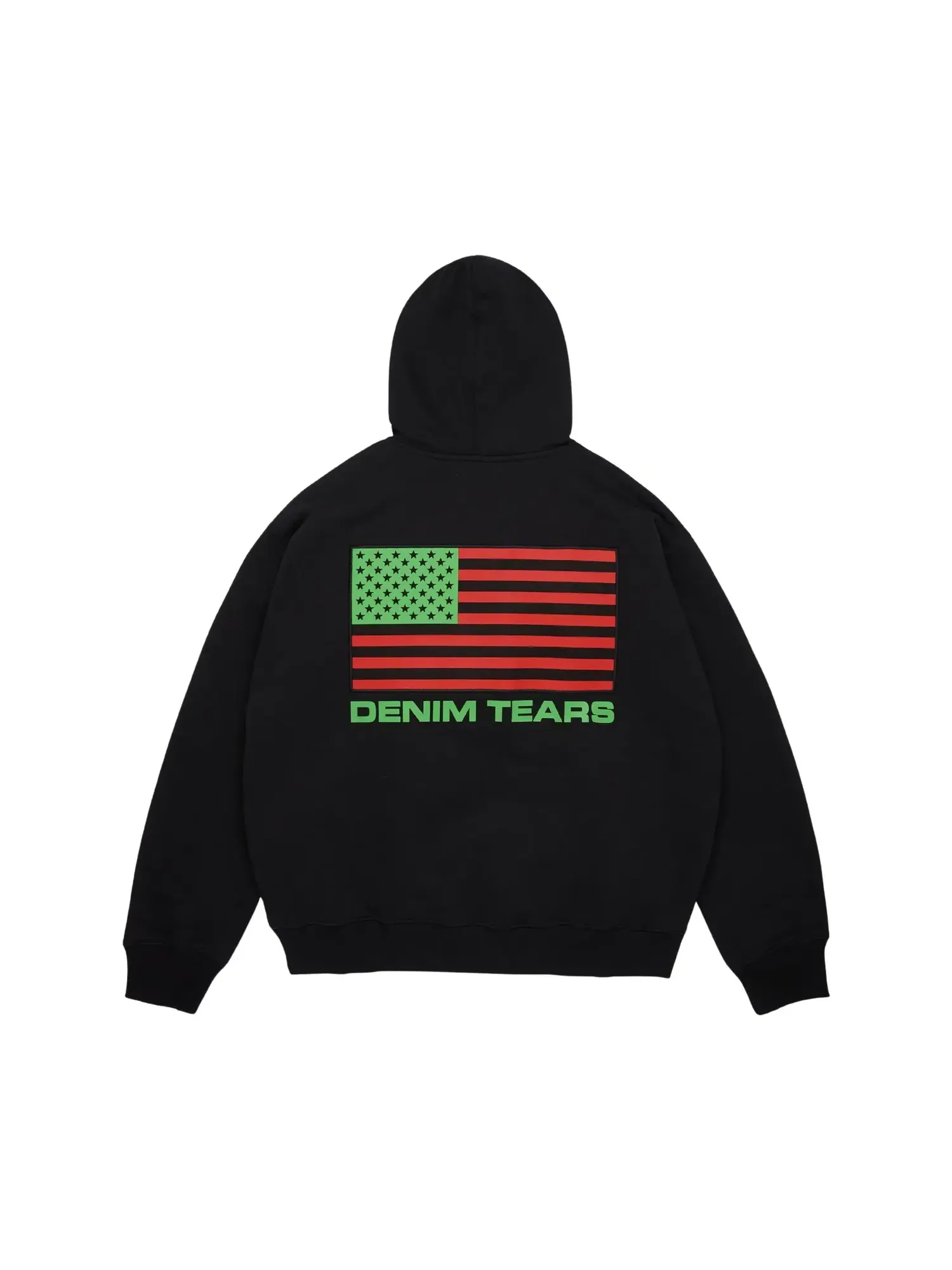 Худи Denim Tears Pan African на молнии — изображение 2 из 2, черный