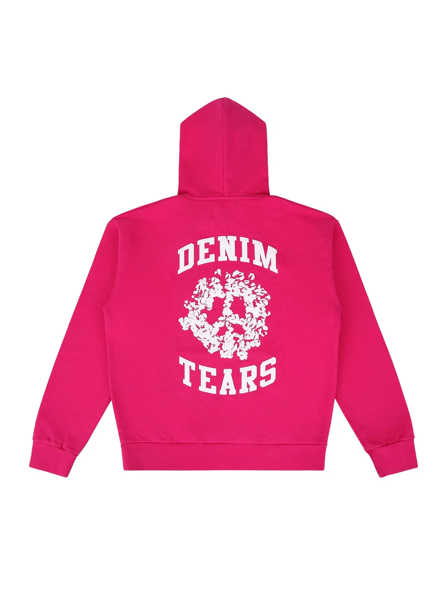 Худи Denim Tears Denim University — изображение 2 из 2, розовый/белый