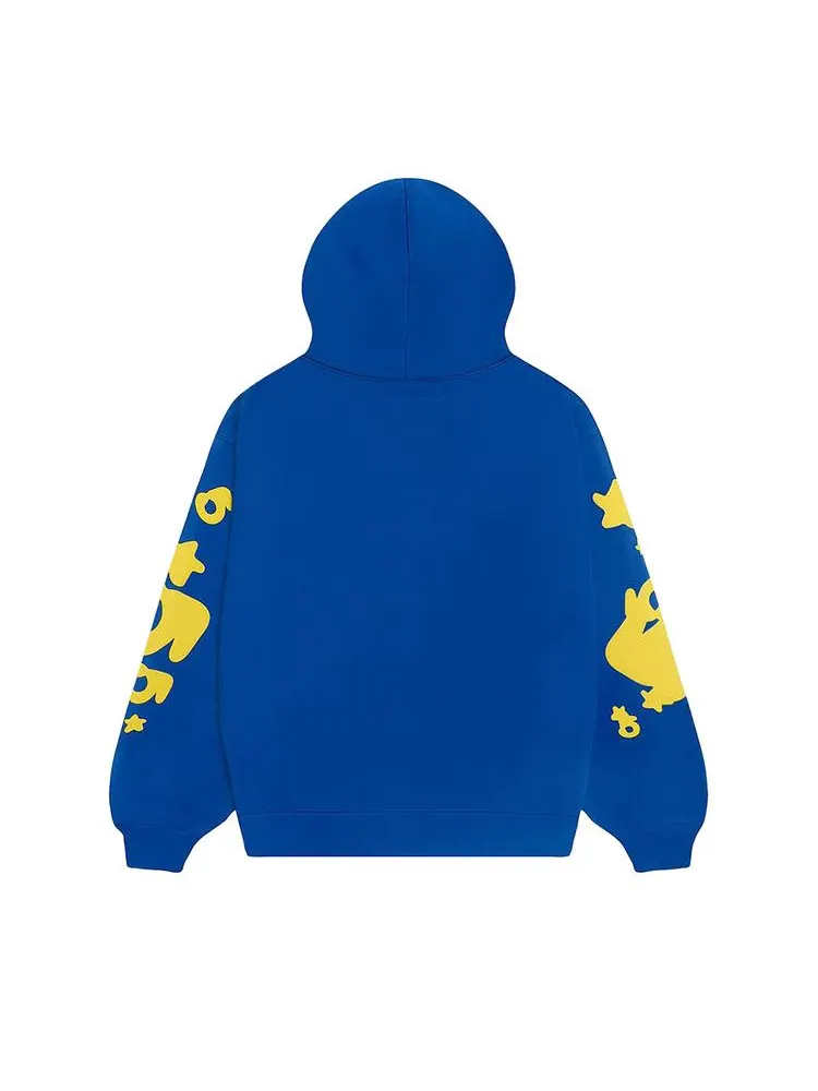 Худи Sp5der Beluga Hoodie — изображение 2 из 2, синий