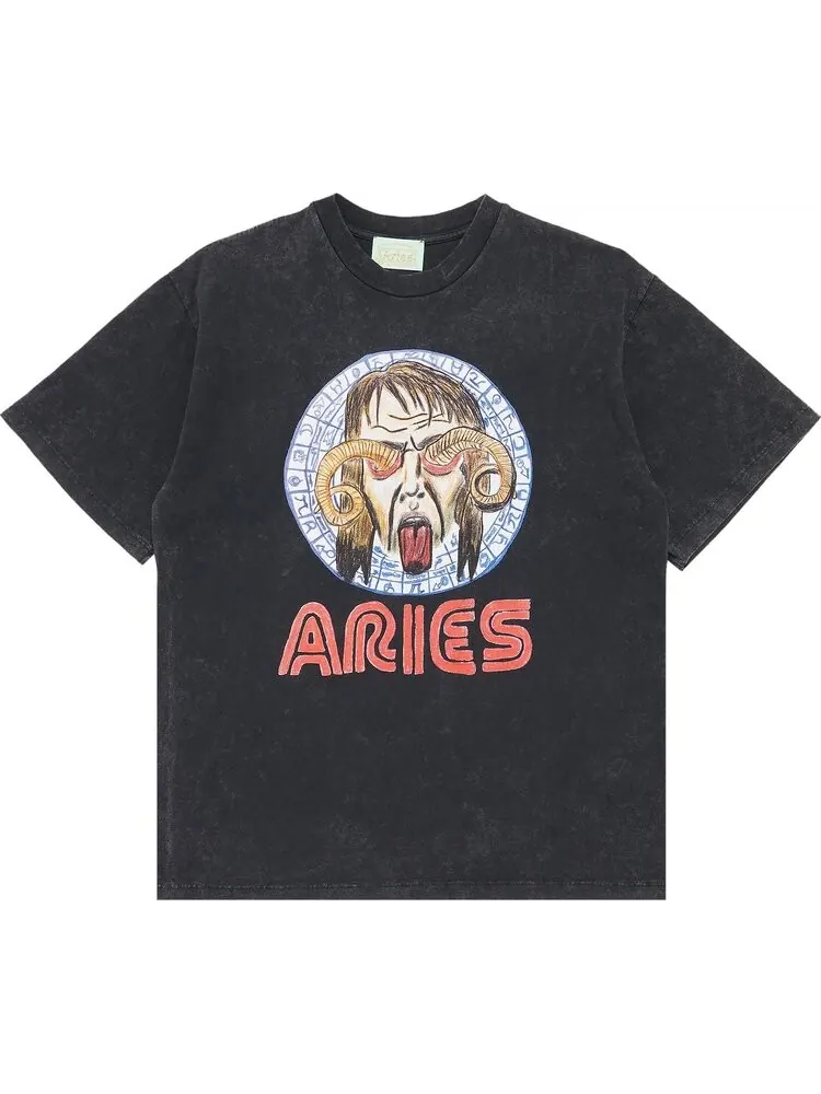 Футболка Aries Astrology For Aliens Short-Sleeve Tee 'Acid Wash'