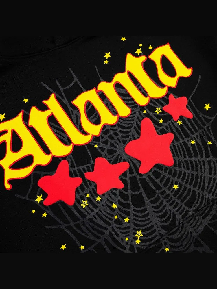 Худи Sp5der Atlanta Hoodie — изображение 3 из 3, черный