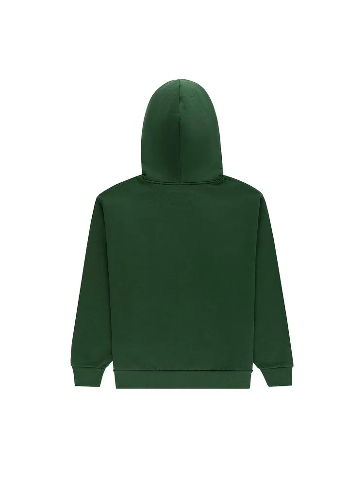 Худи Sp5der Og Web Studded Zip Hoodie — изображение 2 из 3, зеленый