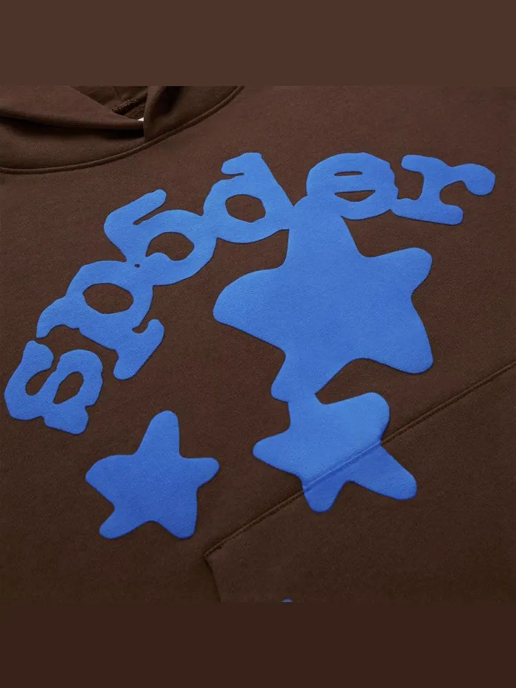 Худи Sp5der Beluga — изображение 3 из 3, коричневый