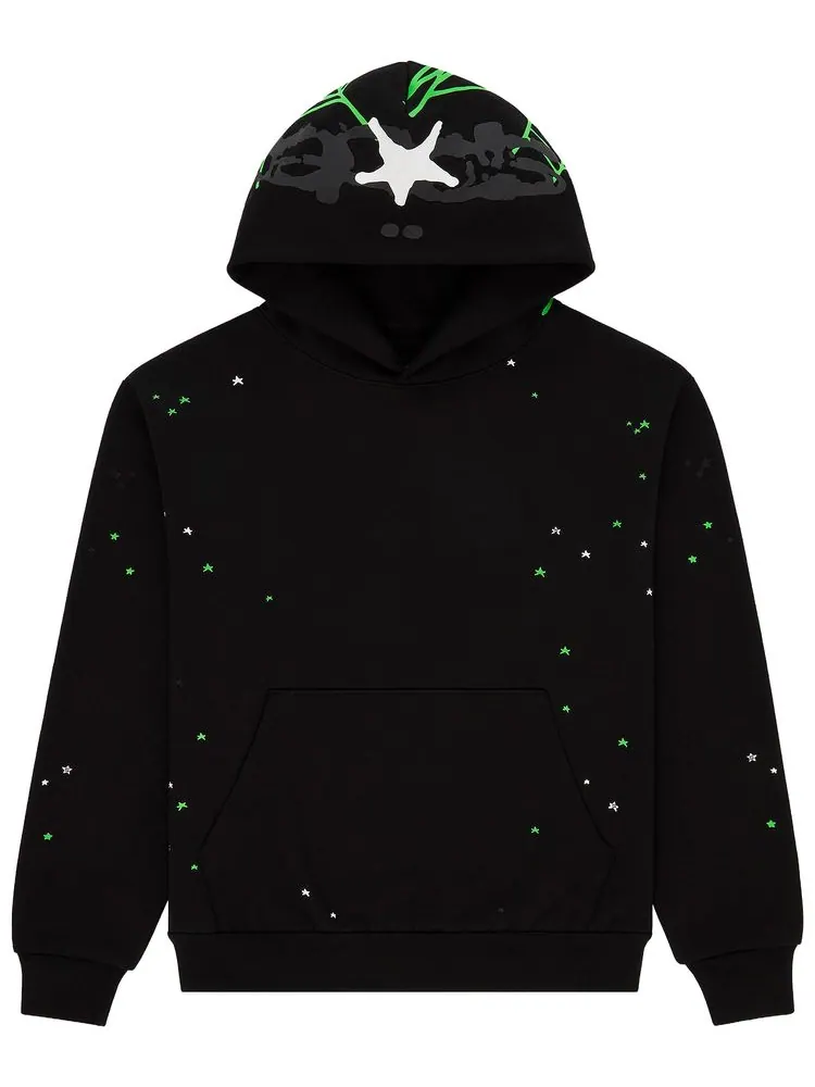 Толстовка Sp5der Heavy Web Hoodie — изображение 1 из 2, черный