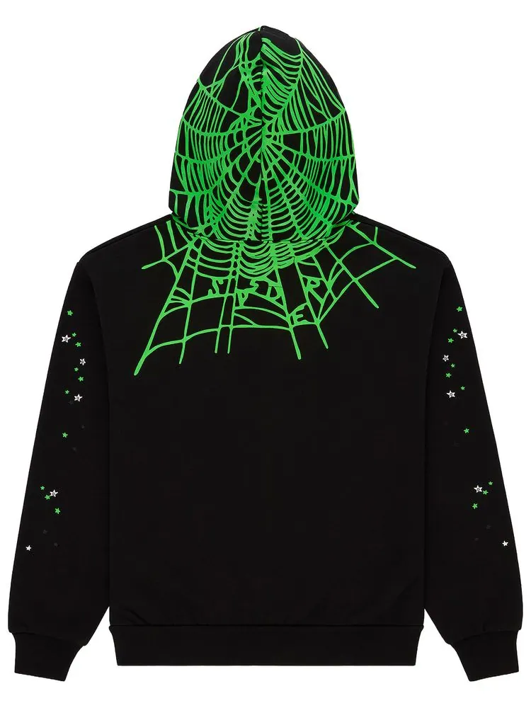 Толстовка Sp5der Heavy Web Hoodie — изображение 2 из 2, черный