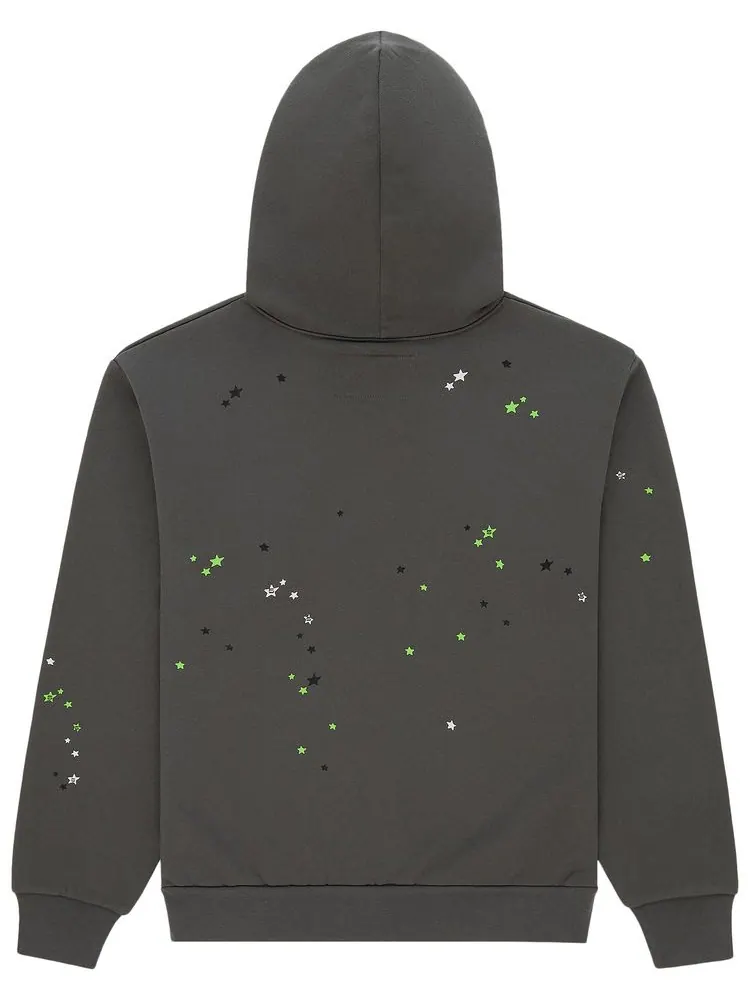 Худи Sp5der Sp5 Punk Pullover Hoodie — изображение 2 из 2, серый