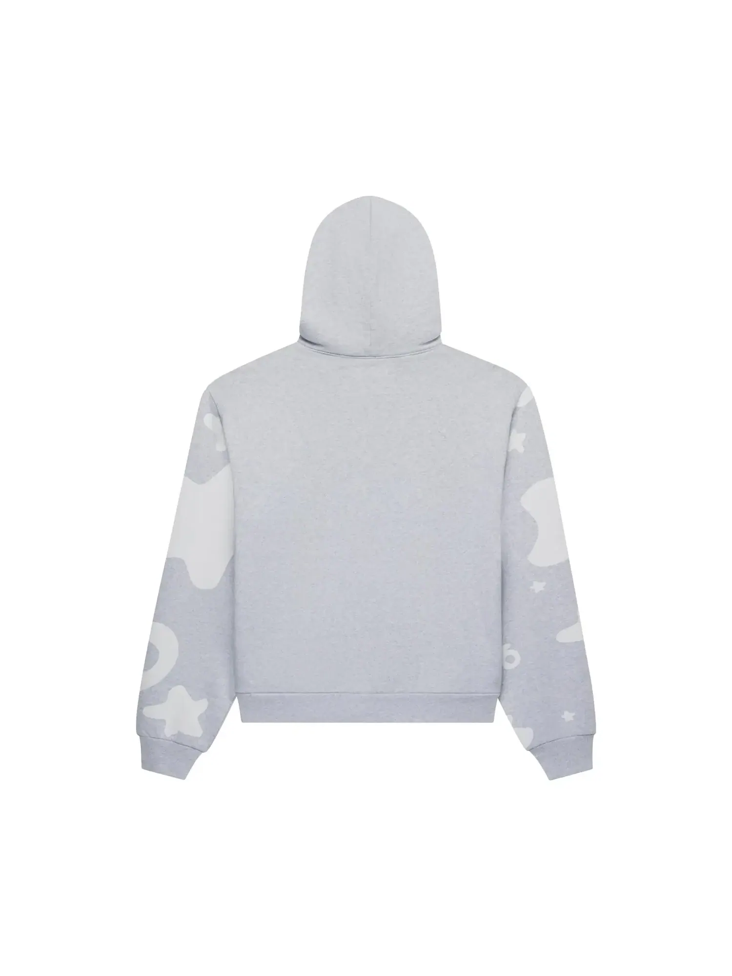 Толстовка Sp5der Aop Beluga Pullover Hoodie — изображение 2 из 2, серый