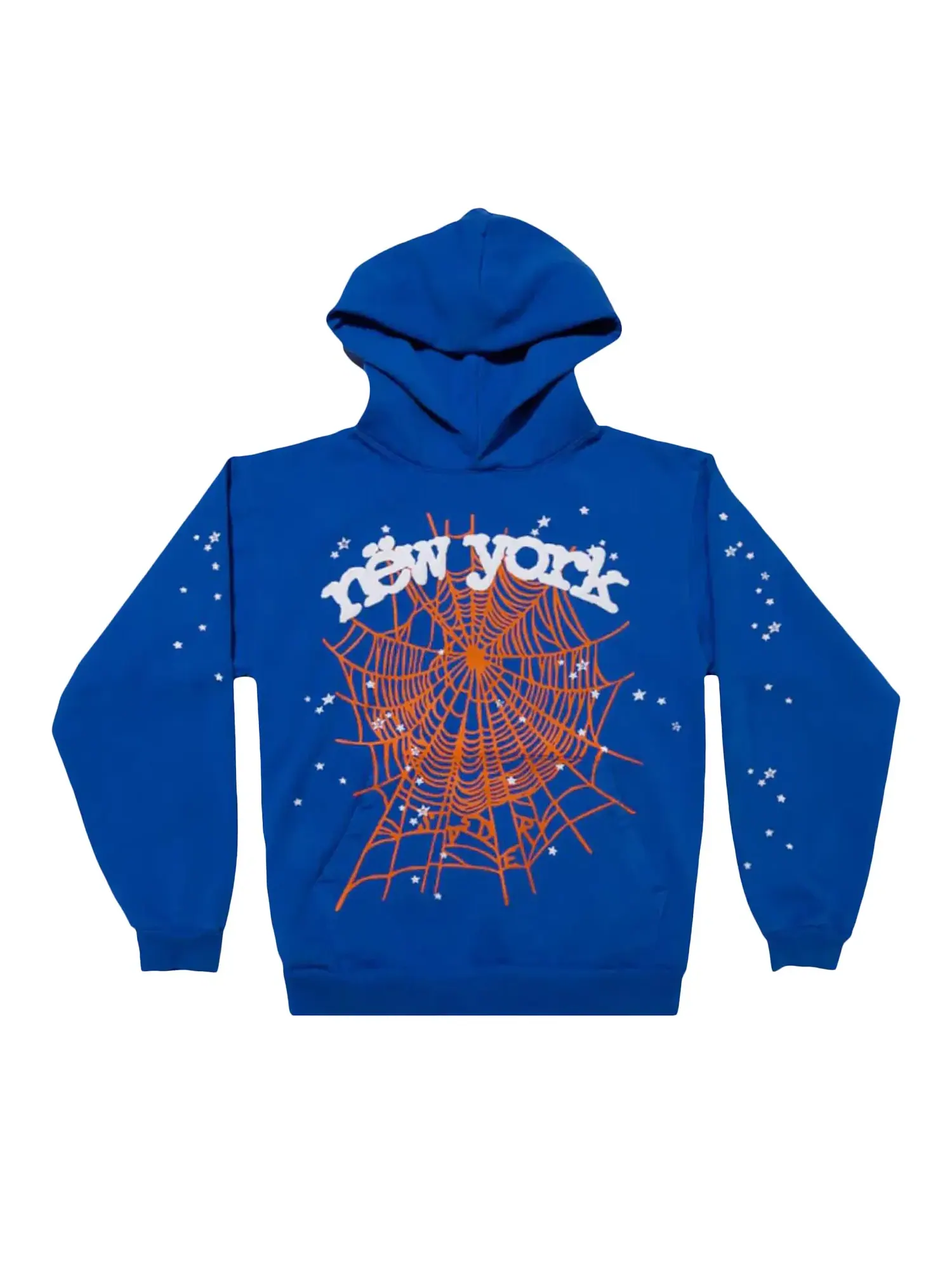 Толстовка Sp5der OG Web V2 Knicks Home — изображение 1 из 1, синий