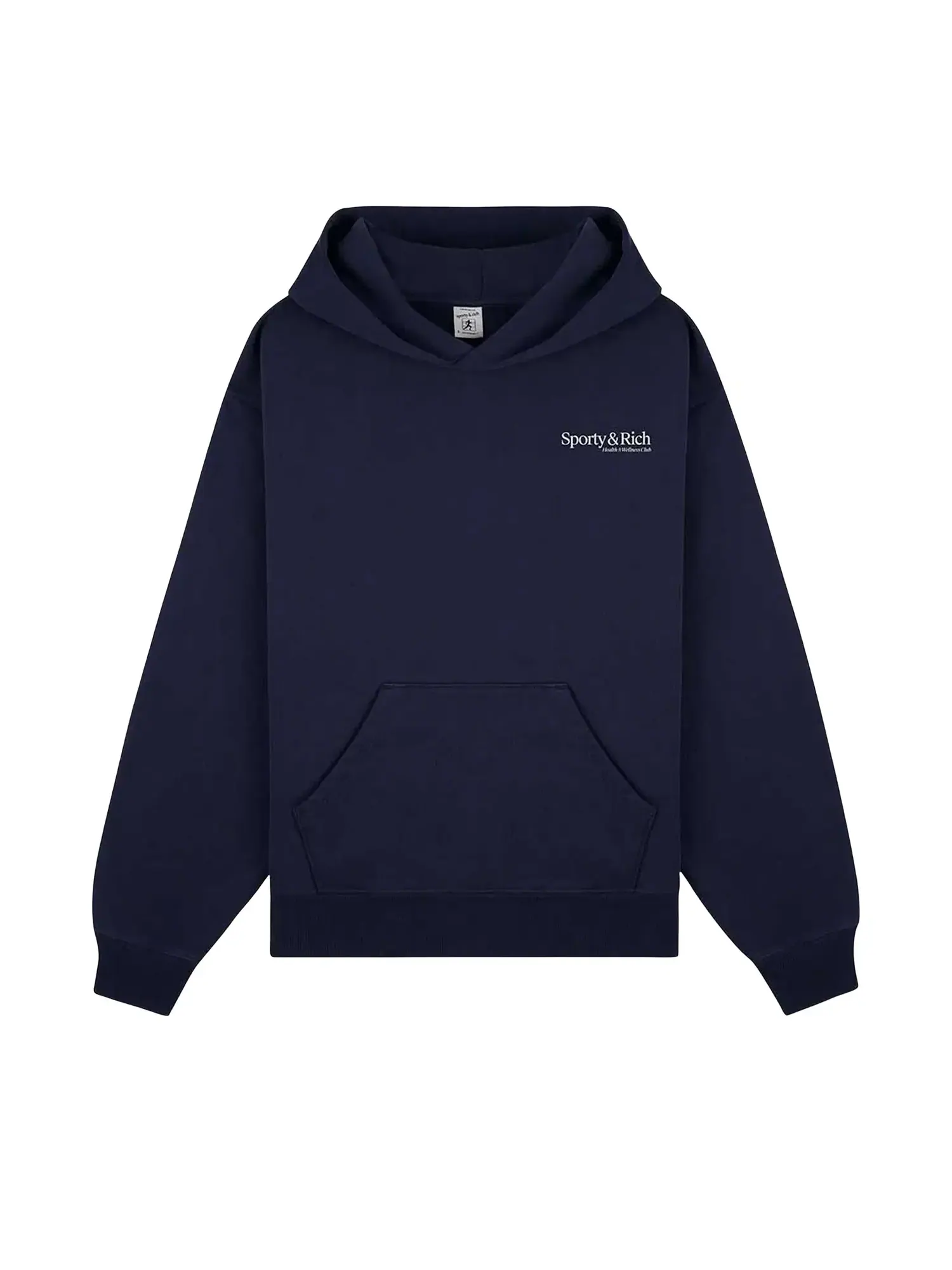 Худи Sporty & Rich Modern Hoodie — изображение 1 из 3, темный темно-синий/белый