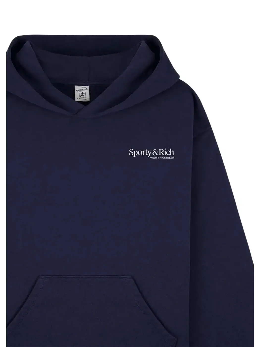 Худи Sporty & Rich Modern Hoodie — изображение 2 из 3, темный темно-синий/белый