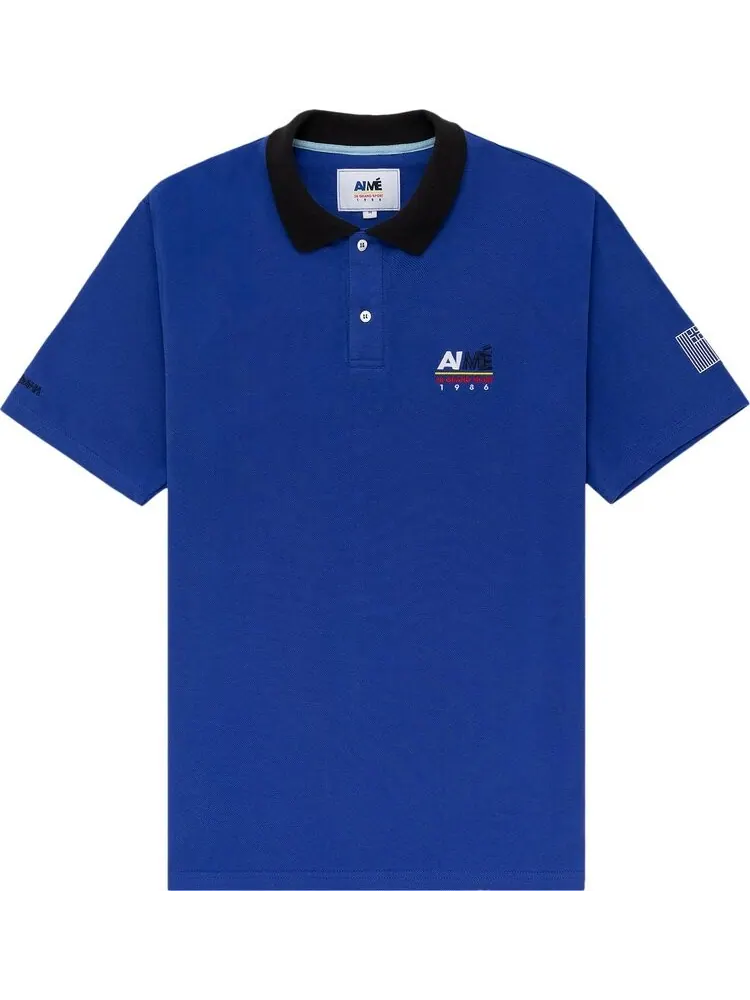 Поло Aimé Leon Dore 38-GS Offshore Piqué 'Royal Blue' — изображение 1 из 1, синий