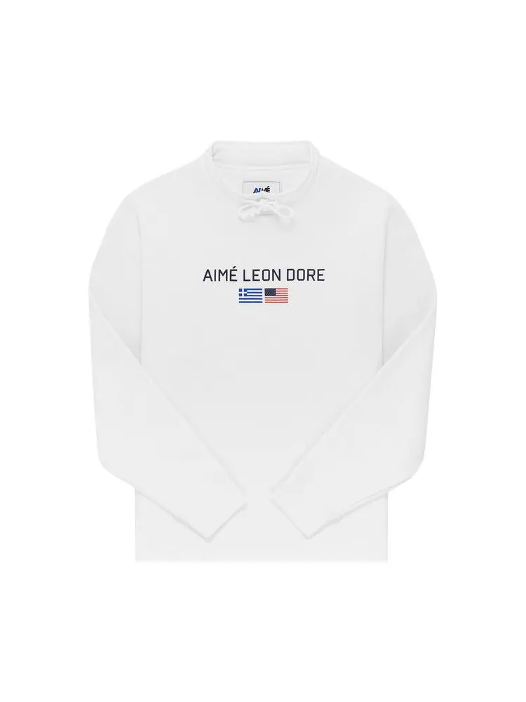 Топ Aimé Leon Dore 38-GS Offshore Popover — изображение 1 из 1, белый
