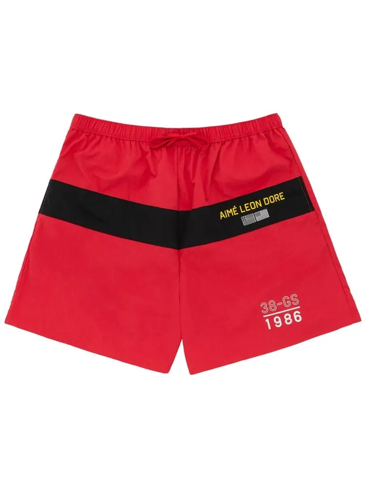 Шорты Aimé Leon Dore 38-GS Offshore Paneled Short — изображение 1 из 1, красный