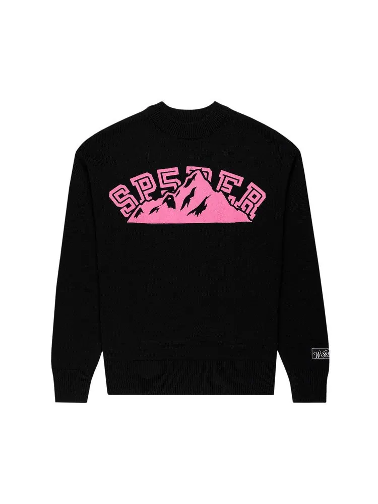 Свитер Sp5der Mountain Valley Sweater — изображение 1 из 2, черный
