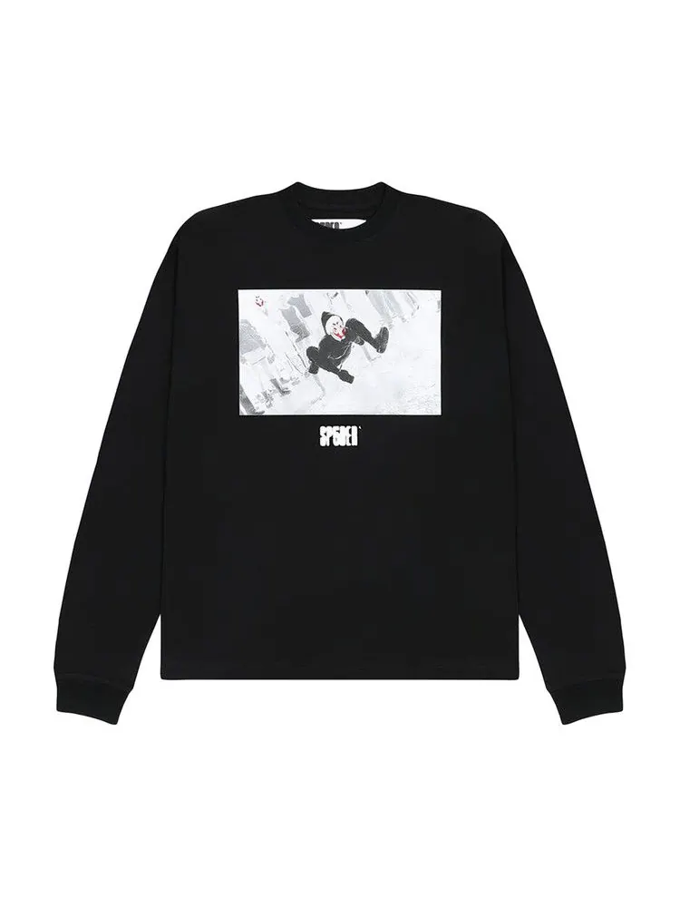 Футболка Sp5der Spidey Boy Long-Sleeve HW Tee — изображение 1 из 2, черный