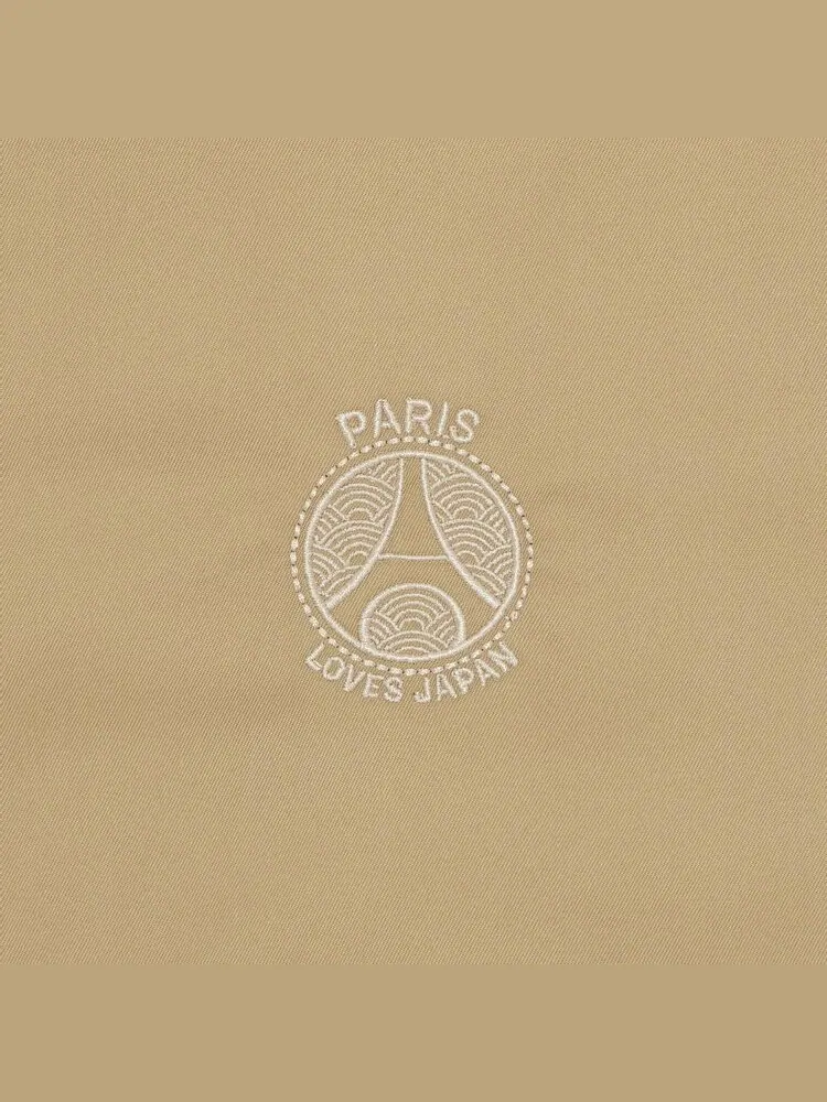 Пальто Paris Saint-Germain x EDIFICE Japan Embroidered Coat — изображение 3 из 3, бежевый