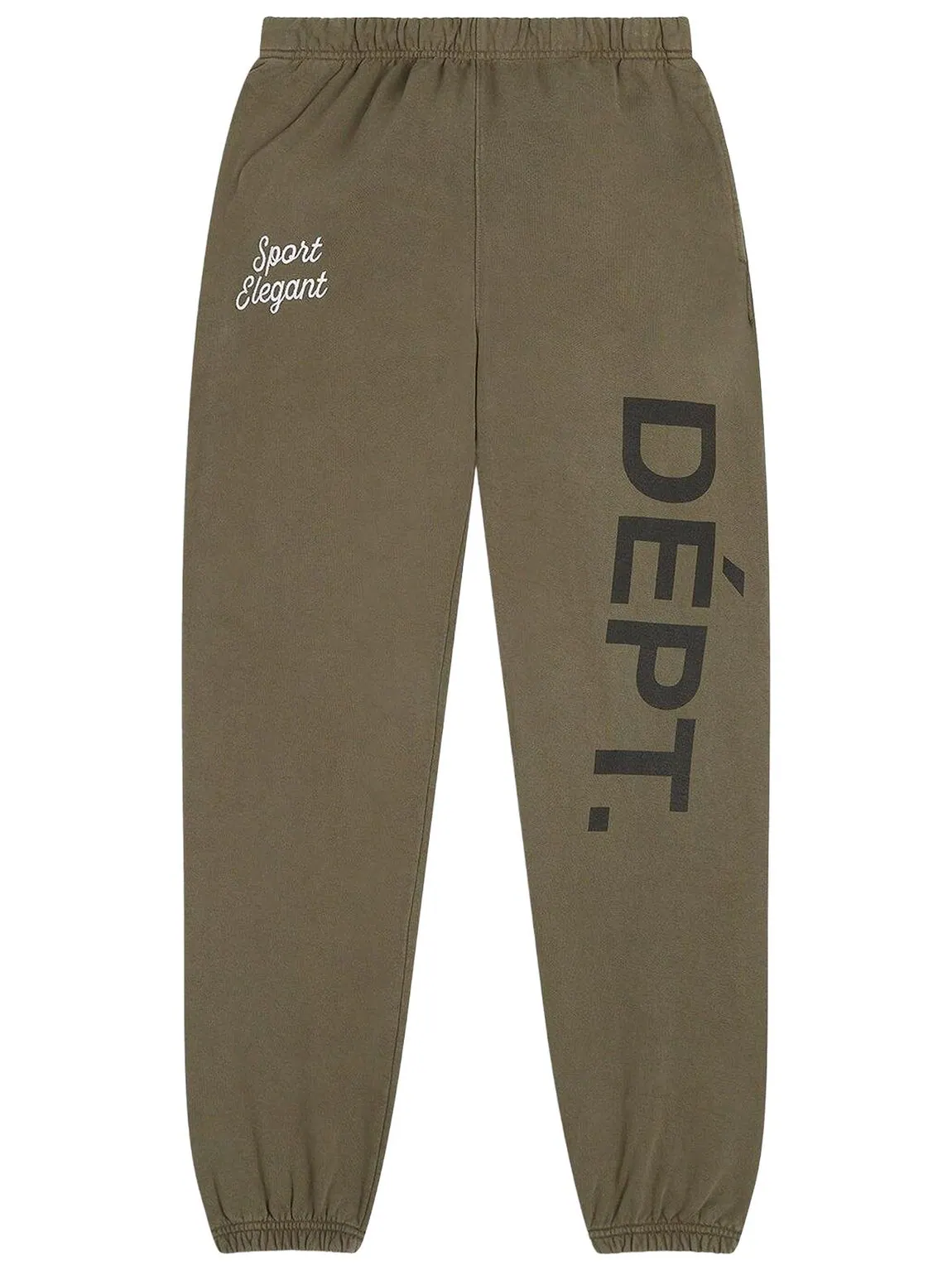 Брюки Gallery Dept. Team Dept Sweatpants — изображение 1 из 2, зеленый
