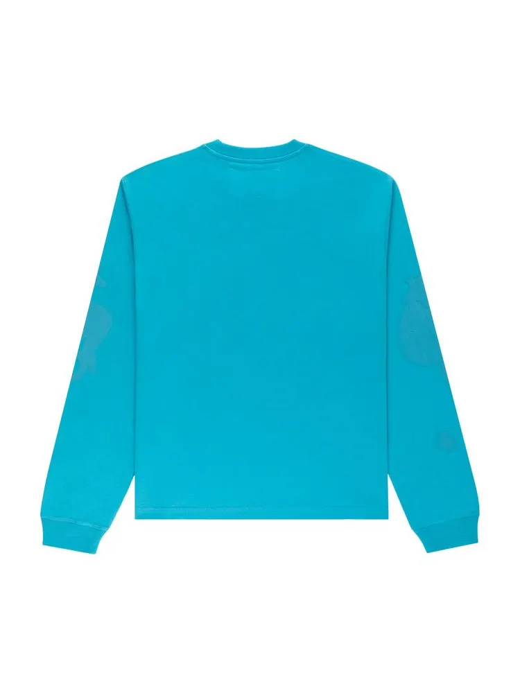 Футболка Sp5der Beluga Long-Sleeve Tee — изображение 2 из 3, синий