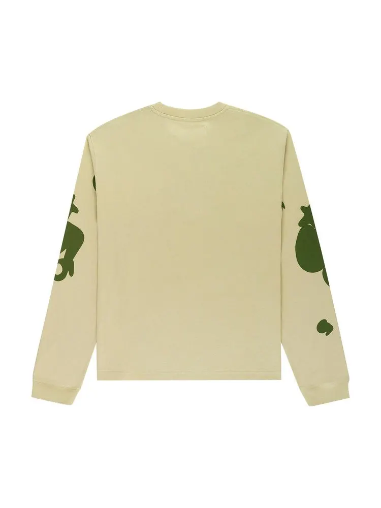 Лонгслив Sp5der Beluga Long-Sleeve — изображение 2 из 2, бежевый