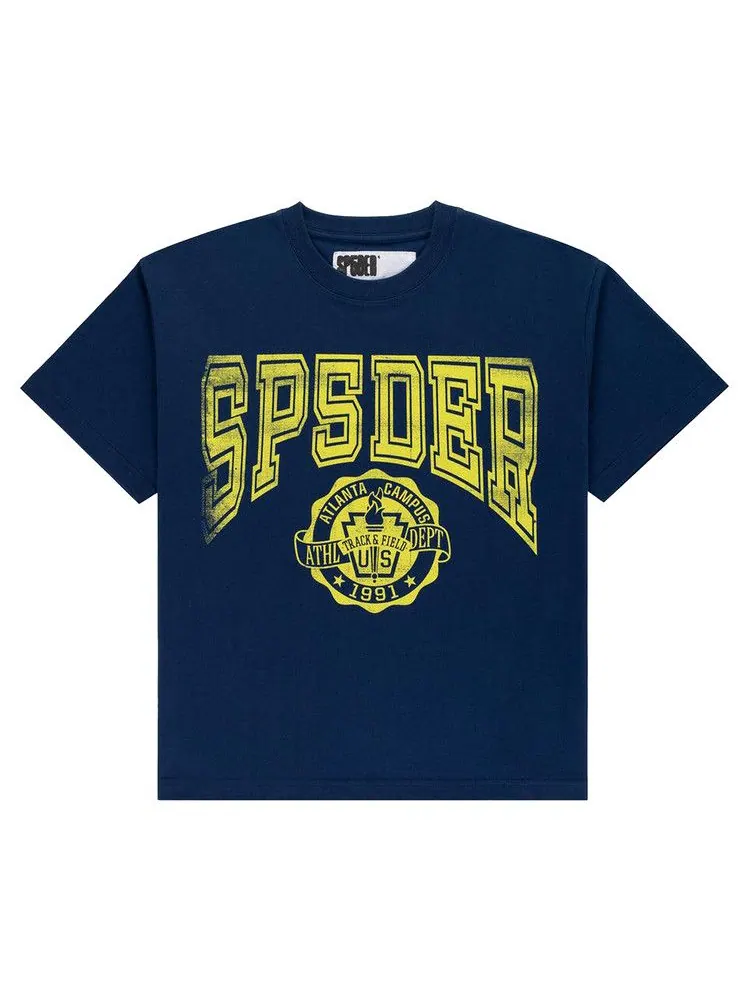 Футболка Sp5der Campus Tee — изображение 1 из 2, темно-синий
