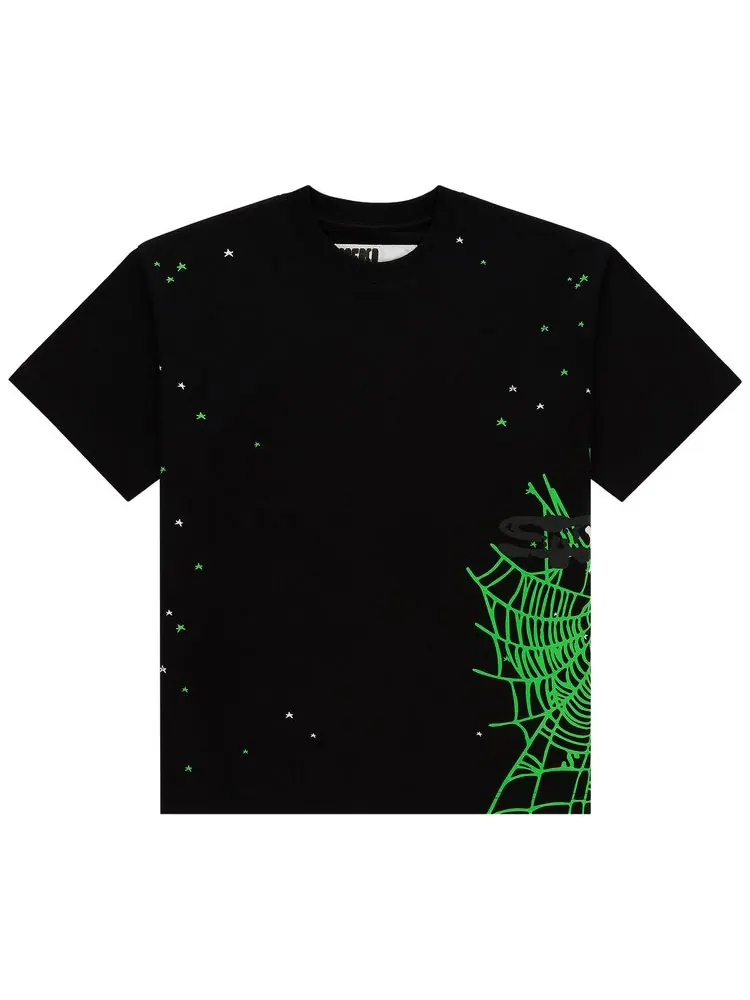 Футболка Sp5der Heavy Web Tee — изображение 1 из 2, черный