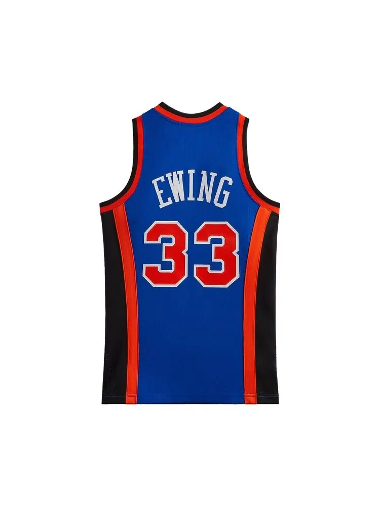 Джерси Kith And Mitchell & Ness For The New York Knicks Patrick Ewing 'Knicks Blue/Knicks Orange' — изображение 2 из 2