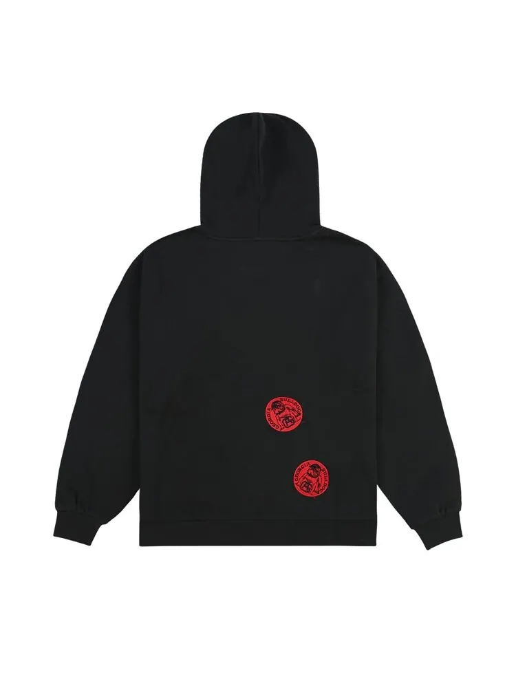 Худи Cactus Jack By Travis Scott Cactus Jack by Travis Scott x Mitchell & Ness University Of Georgia Hoodie, черный