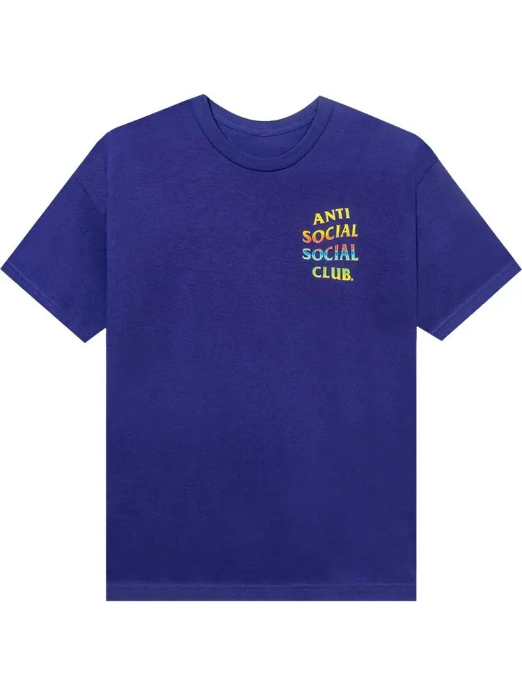 Футболка Anti Social Social Club Thermal Internal Purple Tee 'Purple' — изображение 1 из 2, фиолетовый