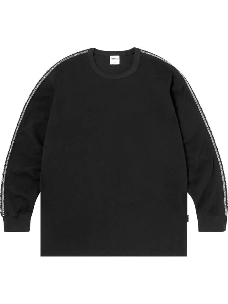 Лонгслив thisisneverthat Taped Long-Sleeve Top 'Black' — черный