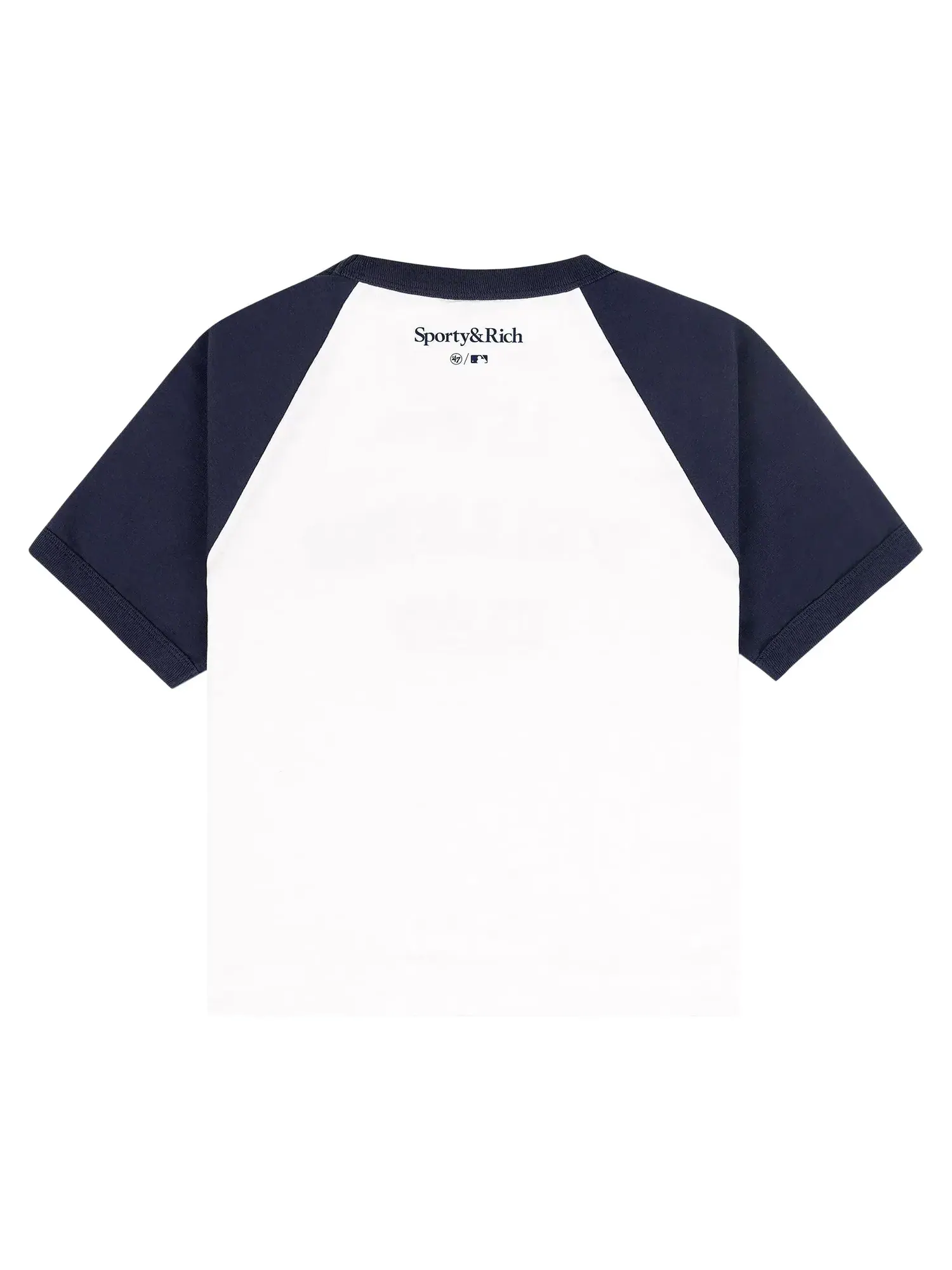 Спортивная футболка Rich Yankees Arch Tee — изображение 2 из 2, белый/темный темно-синий