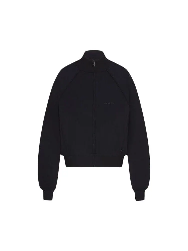 Спортивная куртка NikeSKIMS Matte Tricot Track Jacket — изображение 1 из 1, обсидиан