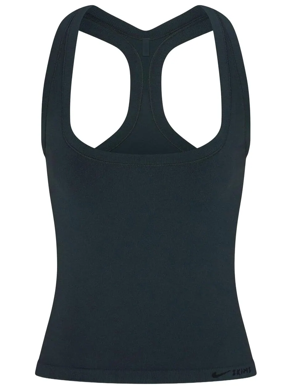 Топ NikeSKIMS Vintage Seamless Racerback Tank Top — изображение 1 из 1, синий