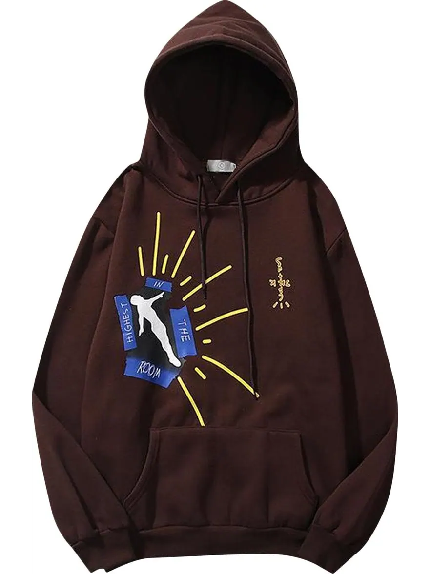 Худи Cactus Jack by Travis Scott Highest In The Room Not For Decoding Hoodie 'Brown' — изображение 1 из 2, коричневый