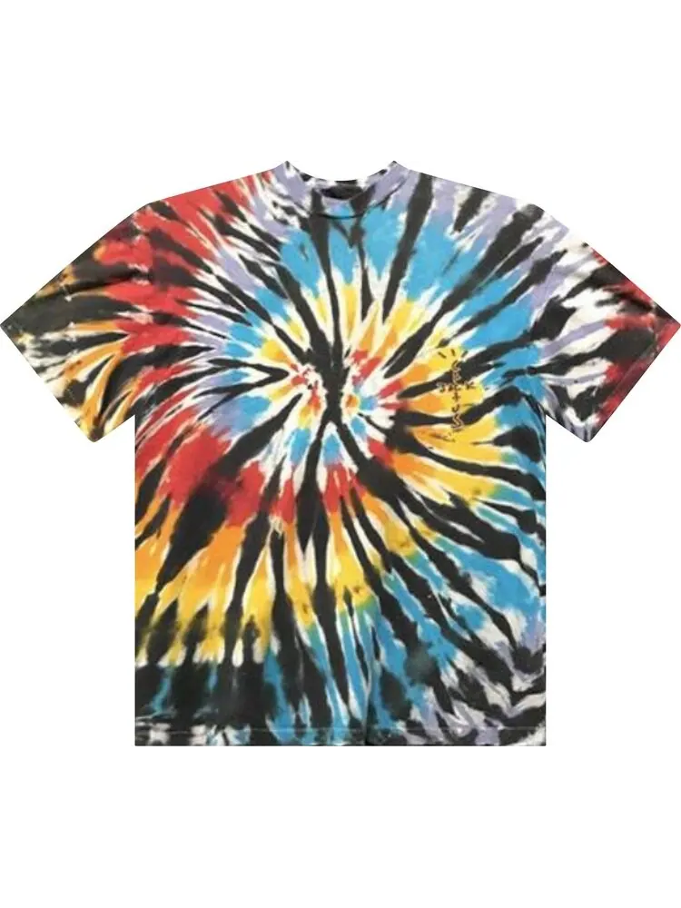 Футболка Cactus Jack by Travis Scott Highest In The Room T-Shirt 'Tie-Dye' — изображение 1 из 2, мульти