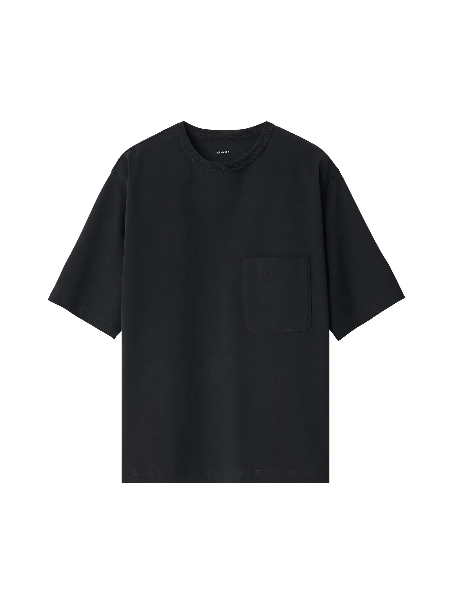 Футболка Lemaire Boxy Tee — изображение 1 из 1, черный
