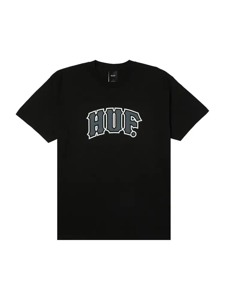 Футболка с коротким рукавом HUF Classic Arch — черный