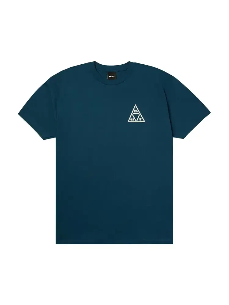 Футболка с коротким рукавом HUF Triple Triangle — изображение 1 из 2, синий
