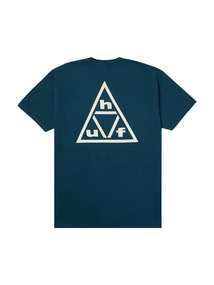 Футболка с коротким рукавом HUF Triple Triangle — изображение 2 из 2, синий