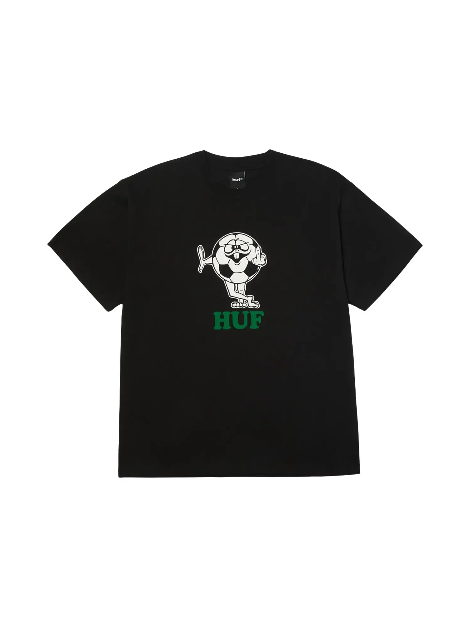Футболка с коротким рукавом HUF Foul Play — изображение 1 из 1, черный