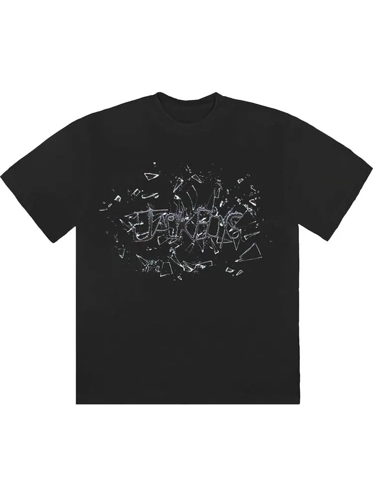 Футболка Cactus Jack by Travis Scott JACKBOYS Shatter T-Shirt 'Black' — изображение 1 из 2, черный