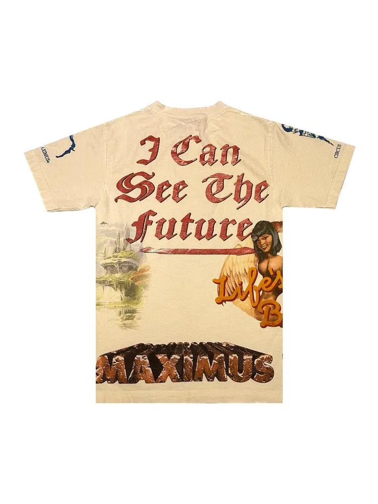 Футболка Cactus Jack by Travis Scott See The Future Tee — изображение 2 из 2, белый