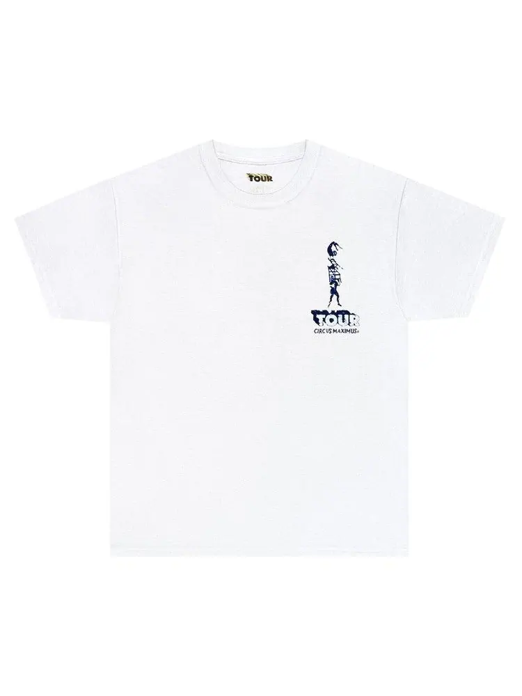 Футболка Cactus Jack by Travis Scott Utopia Is In Brooklyn Tour Tee — изображение 1 из 2, белый