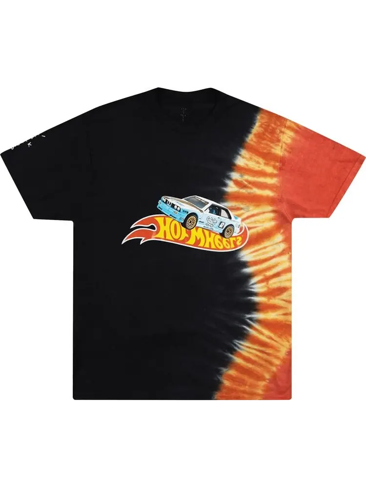 Футболка Cactus Jack by Travis Scott JACKBOYS Racing T-Shirt 'Tie-Dye' — изображение 1 из 2, мульти