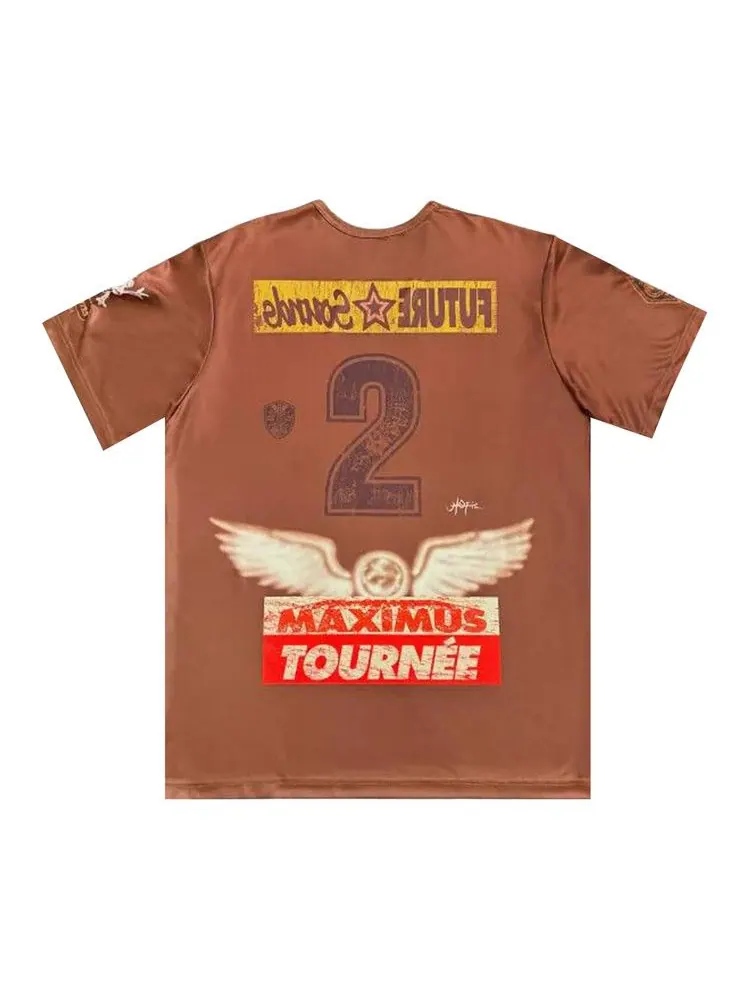 Джерси Cactus Jack by Travis Scott Circus Maximus Soccer Jersey — изображение 2 из 2, коричневый