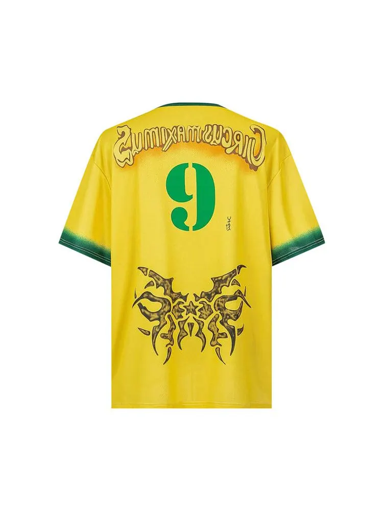Джерси Cactus Jack by Travis Scott Brazil Soccer Jersey — изображение 2 из 2, желтый