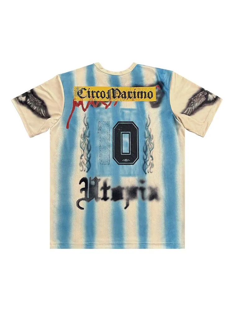 Джерси Cactus Jack by Travis Scott Argentina Soccer Jersey — изображение 2 из 2, белый/синий