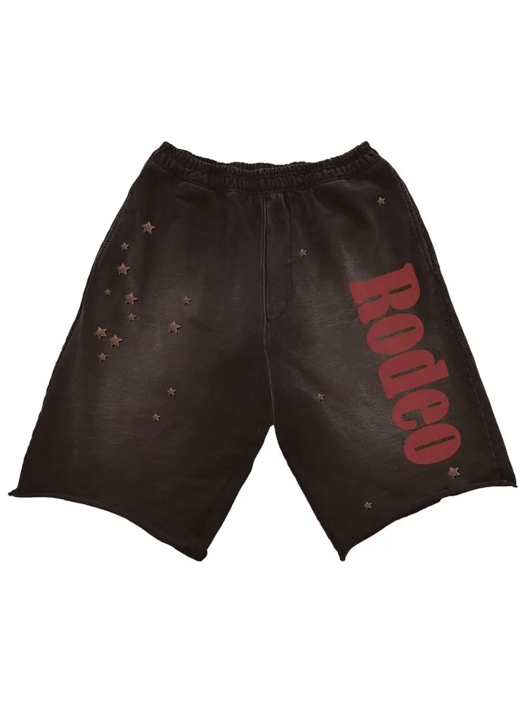 Шорты Cactus Jack by Travis Scott x Sp5der Days Before Rodeo Shorts — изображение 1 из 1, коричневый