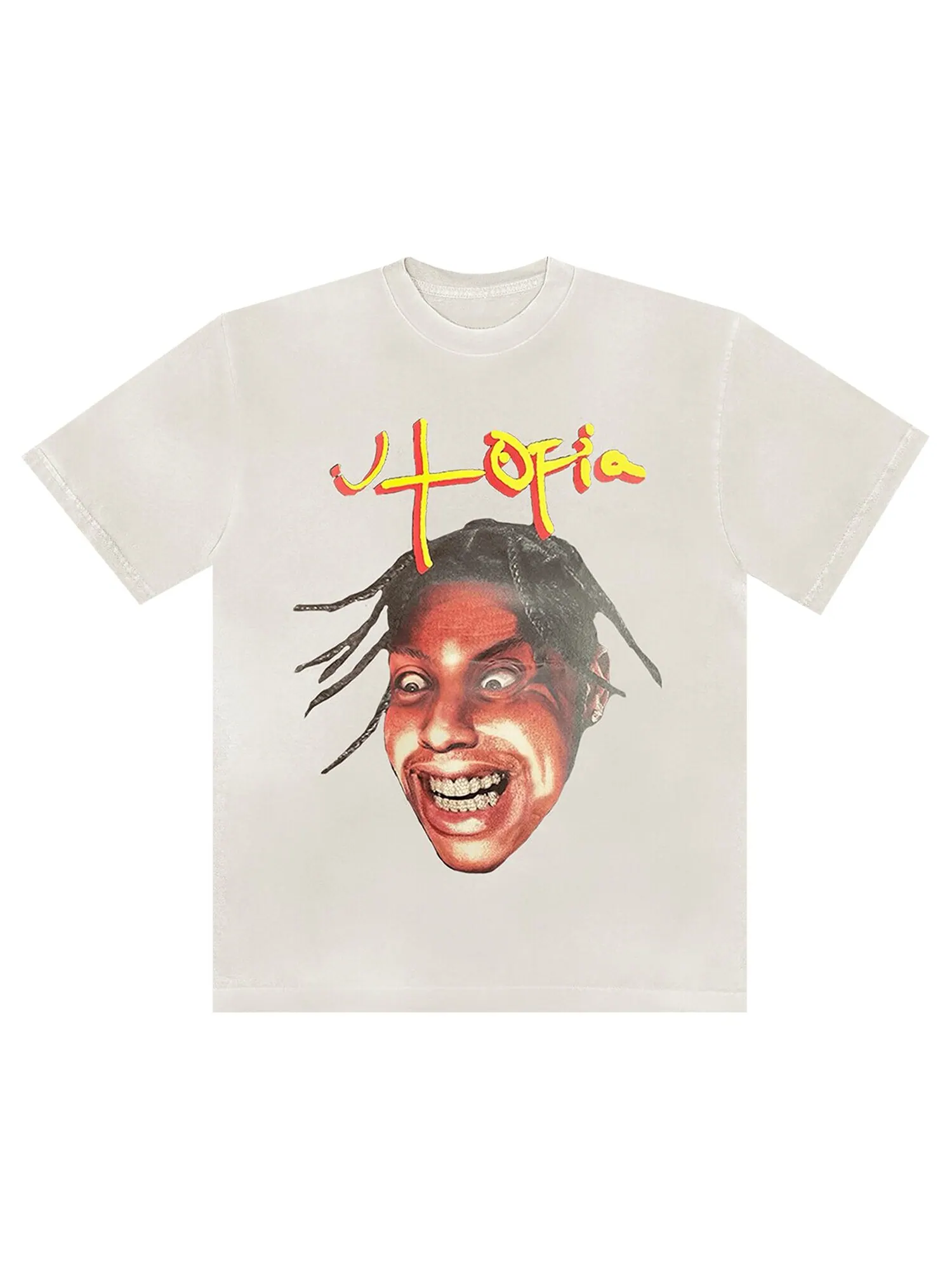 Футболка Cactus Jack от Travis Scott Utopia 3 Off White — изображение 1 из 2, белый
